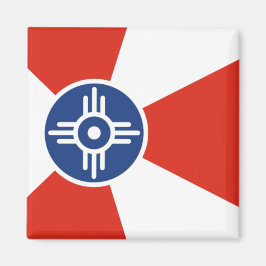 Imán Bandera de Wichita (Kansas, Estados Unidos)