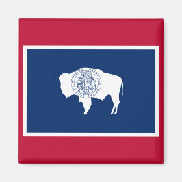 Imán Bandera de Wyoming