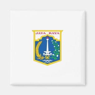 Imán Bandera de Yakarta (ciudad capital de Indonesia)