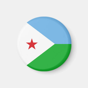 Imán Bandera de Yibuti