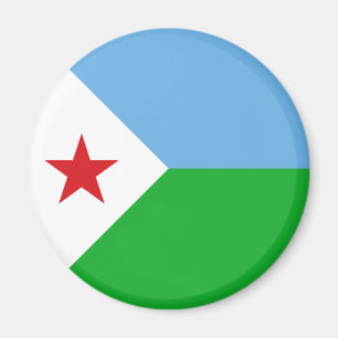 Imán Bandera de Yibuti