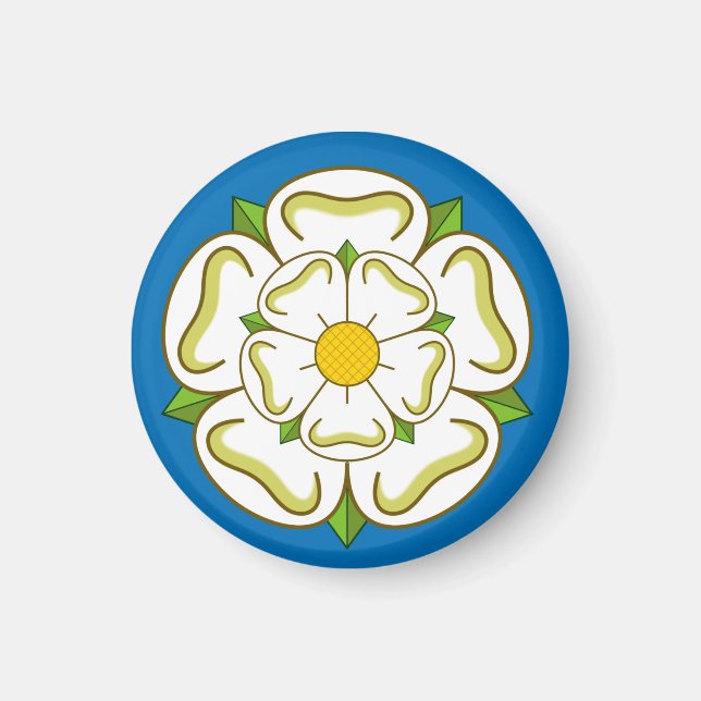 Imán Bandera de Yorkshire (Reino Unido) (Frente)