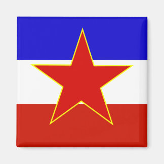 Imán Bandera de Yugoslavia