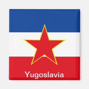 Imán Bandera de Yugoslavia