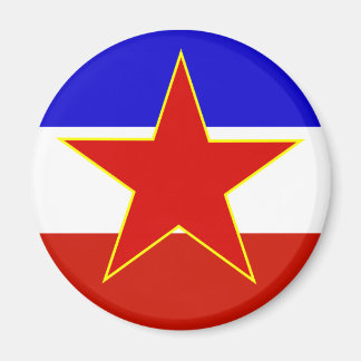 Imán Bandera de Yugoslavia