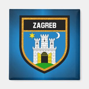 Imán Bandera de Zagreb