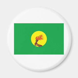 Imán Bandera de Zaire-Congo