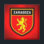 Imán Bandera de Zaragoza<br><div class="desc">Bandera de Zaragoza</div>