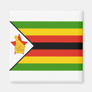 Imán Bandera de Zimbabue