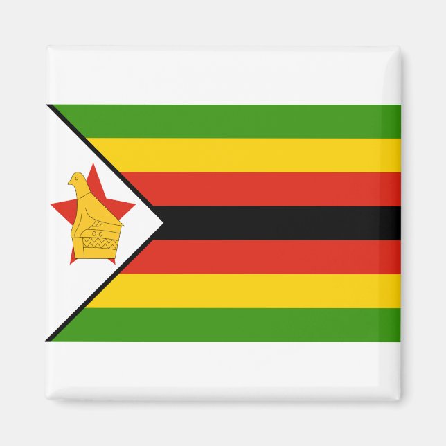 Imán Bandera de Zimbabue (Frente)
