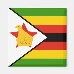Imán Bandera de Zimbabue