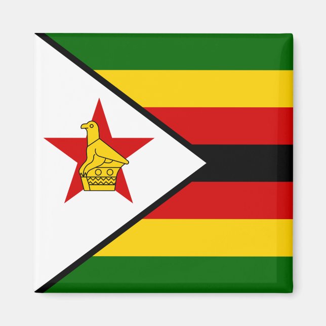 Imán Bandera de Zimbabue (Frente)