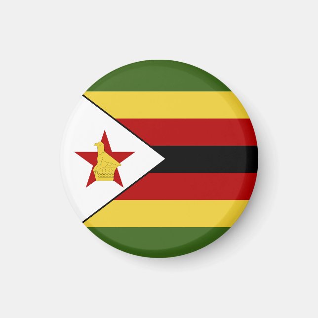 Imán Bandera de Zimbabue (Frente)