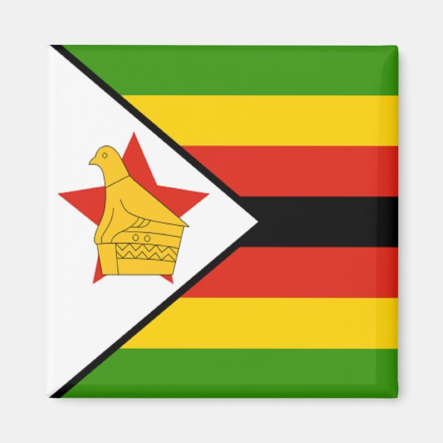Imán Bandera de Zimbabue (Frente)