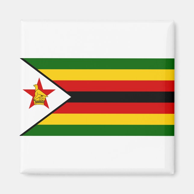 Imán Bandera de Zimbabue (Frente)