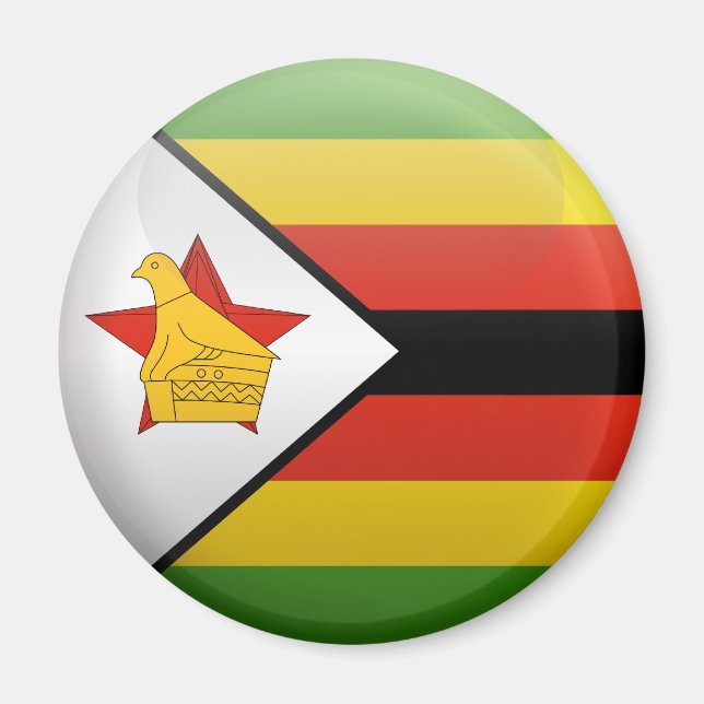 Imán Bandera de Zimbabue (Frente)
