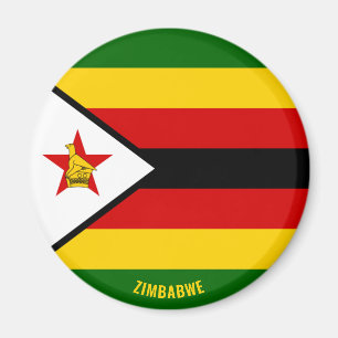 Imán Bandera de Zimbabue cautiva a patriótico
