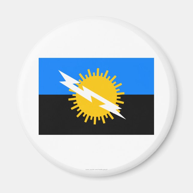 Imán Bandera de Zulia (Frente)