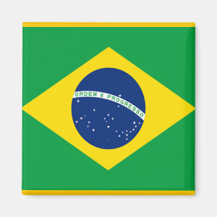 Imán Bandera del Brasil