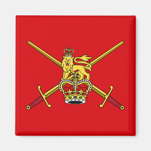 Imán Bandera del Ejército Británico (no cerimonial)