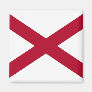 Imán Bandera del estado de Alabama
