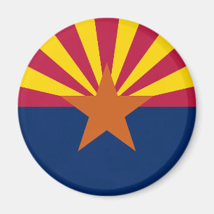 Imán Bandera del estado de Arizona