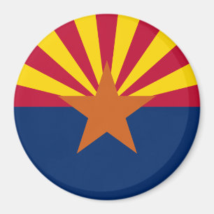 Imán Bandera del estado de Arizona