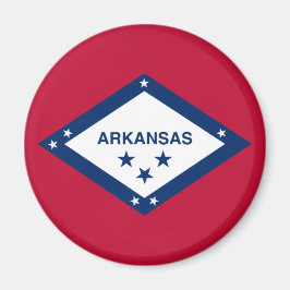 Imán Bandera del estado de Arkansas