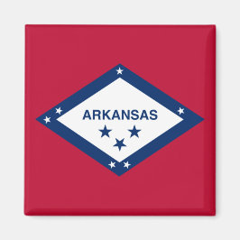 Imán Bandera del estado de Arkansas