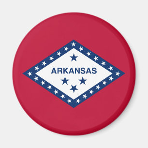 Imán Bandera del estado de Arkansas