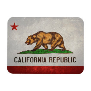 Imán Bandera del estado de California