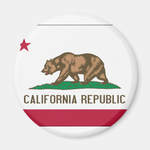 Imán Bandera del estado de California
