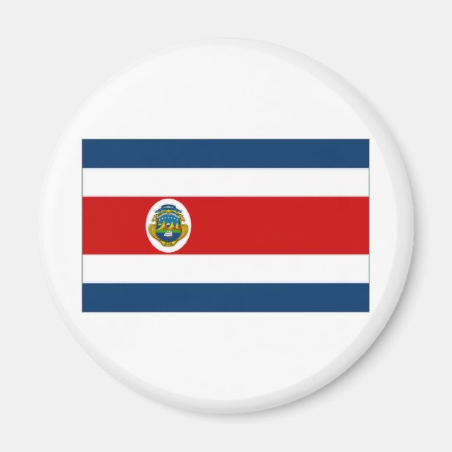 Imán Bandera del Estado de Costa Rica (Frente)
