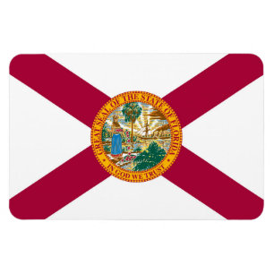 Imán Bandera del estado de Florida