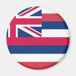 Imán Bandera del estado de Hawaii