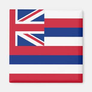 Imán Bandera del estado de Hawaii