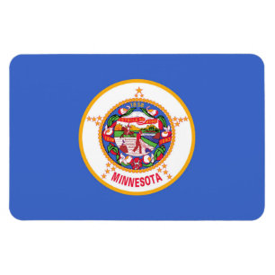 Imán Bandera del Estado de Minnesota