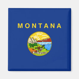 Imán Bandera del Estado de Montana