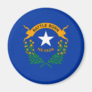 Imán Bandera del estado de Nevada