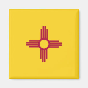 Imán Bandera del estado de New México