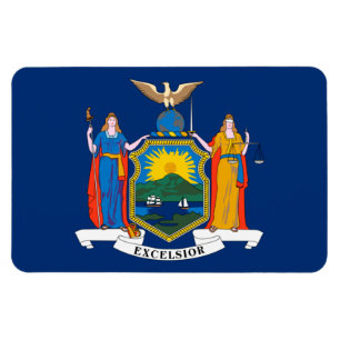 Imán Bandera del Estado de Nueva York