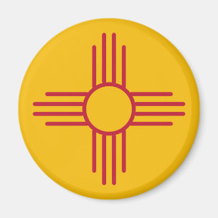 Imán Bandera del estado de Nuevo México