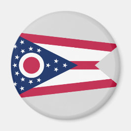 Imán Bandera del Estado de Ohio