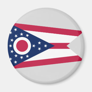 Imán Bandera del Estado de Ohio