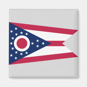 Imán Bandera del Estado de Ohio