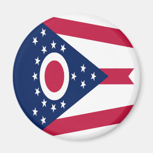 Imán Bandera del estado de Ohio