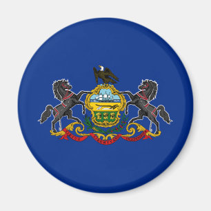 Imán Bandera del estado de Pensilvania