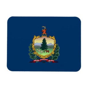 Imán Bandera del Estado de Vermont