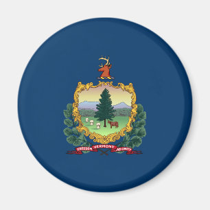 Imán Bandera del Estado de Vermont