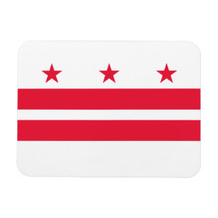 Imán Bandera del estado de Washington DC